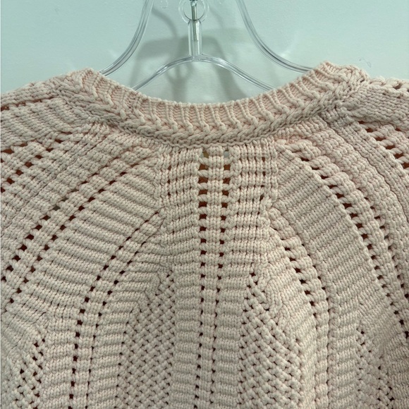 Maje Open Knit Cropped Margarita Sweater Size XS - Picture 12 of 14